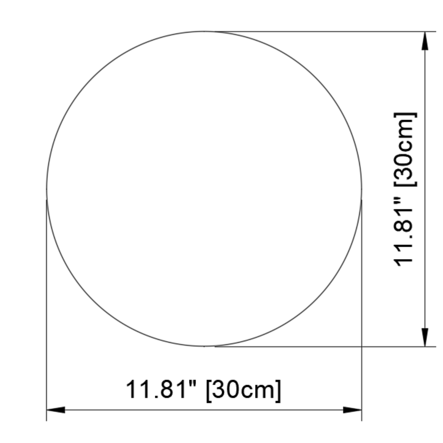 Lustro okrągłe techniczny G&C