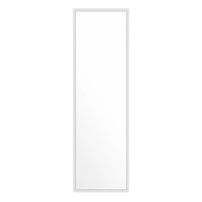 Rectangular mirror in a white frame 130x40cm (choose white or black frame)