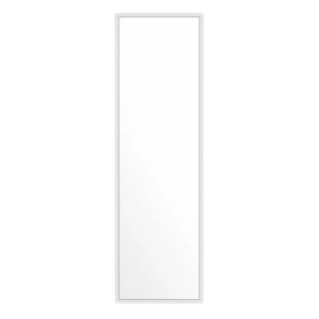 Rectangular mirror in a white frame 130x40cm (choose white or black frame)